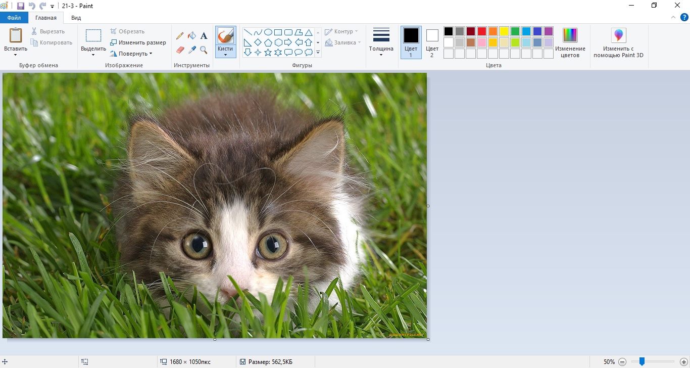 Как рисовать на скриншоте в Paint