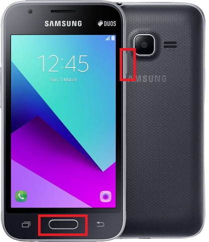 скрин через кнопку «Домой»