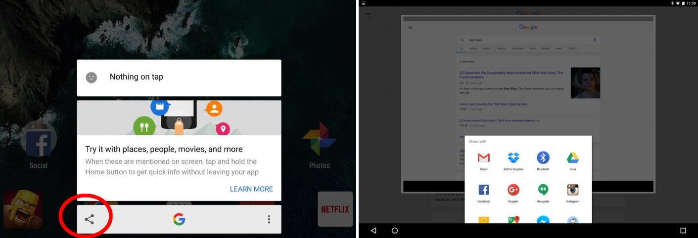 как сделать скриншот на android