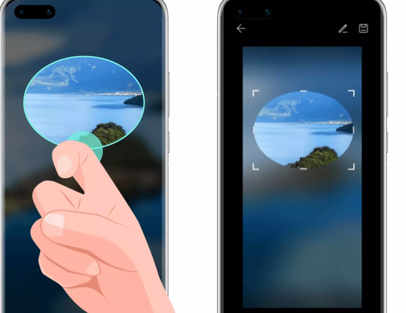 скриншот на хуавей