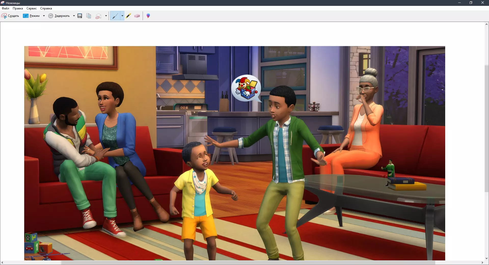 как сделать скрин в симс 4
